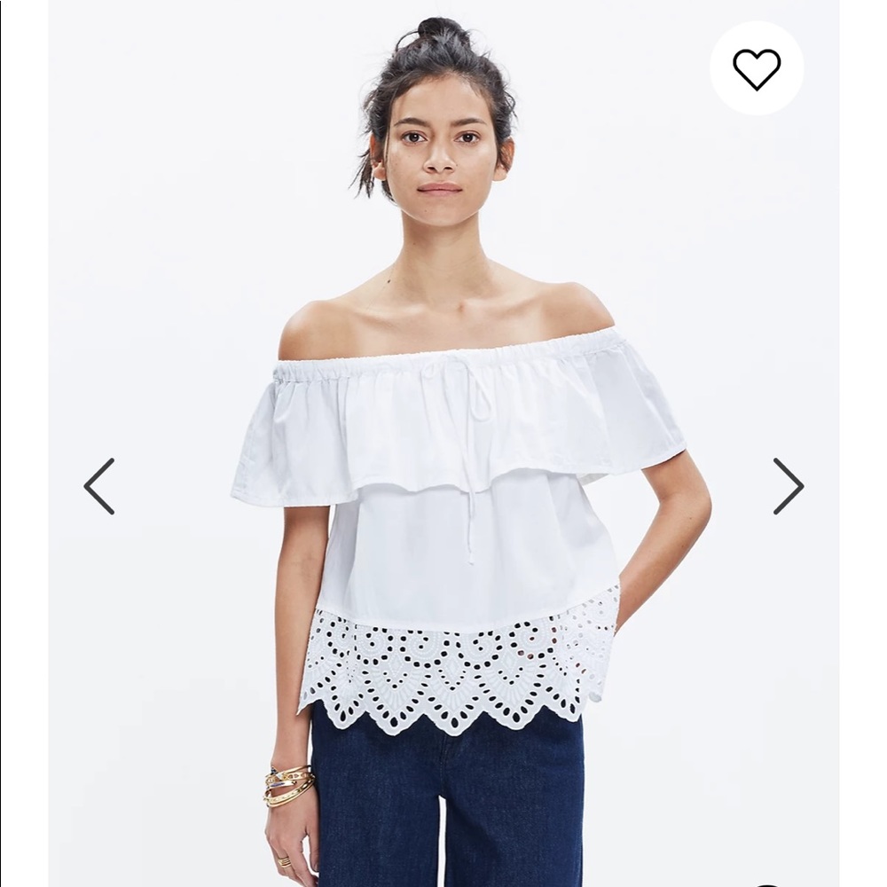 Madewell Off the Shoulder Top